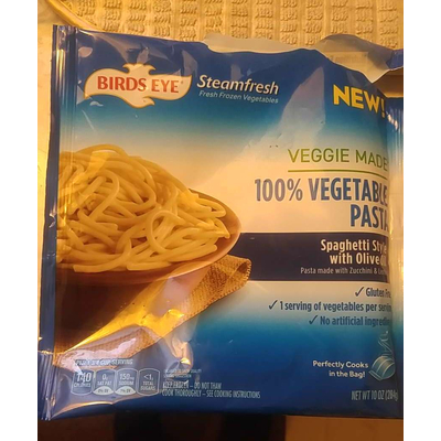 Vegetable Pasta, Spaghetti Style with Olive Oil