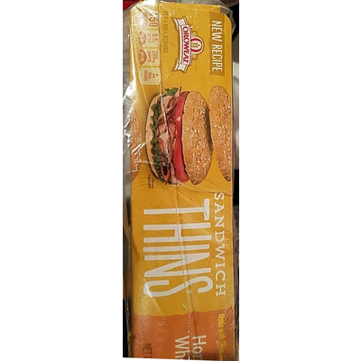Sandwich Thins, Honey Wheat Roll