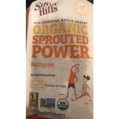 Organic Sprouted Power, Multigrain Bread, Sliced