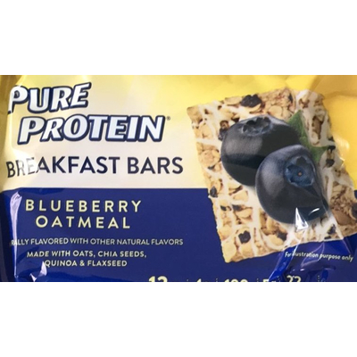 Breakfast Bar, Blueberry Oatmeal