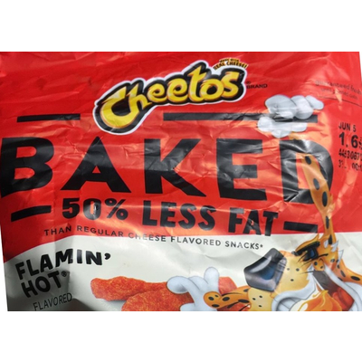 Cheese Flavored Snack, Flamin' Hot