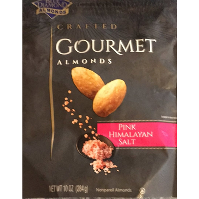 Crafted Gourmet Almonds, Pink Himalayan Salt