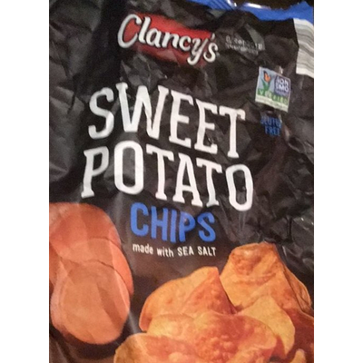 Sweet Potato Chips With Sea Salt