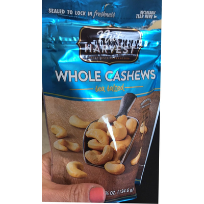 Whole Cashews, Sea Salted
