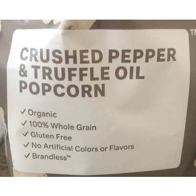 Crushed Pepper & Truffle Oil Popcorn