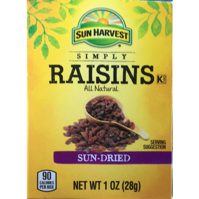 Simply Raisins, Sun Dried