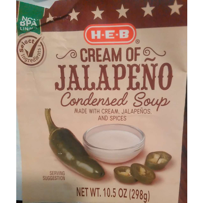 Cream Of Jalapeno Condensed Soup