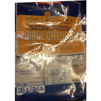 Finely Shredded Triple Cheddar