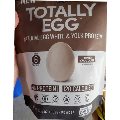 Natural Egg White & Yolk Protein, Dutch Chocoalte