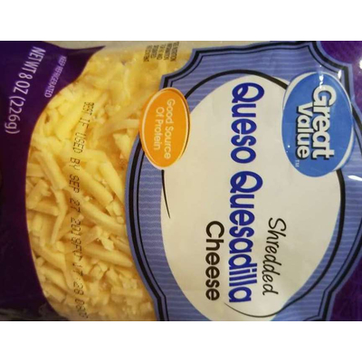 Queso Quesadilla Cheese, Shredded