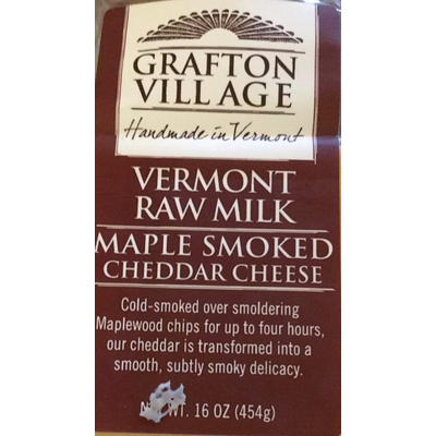 Cheese, Vermont Raw Milk