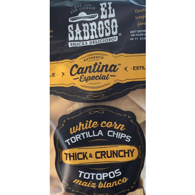 Tortilla Chips, White Corn