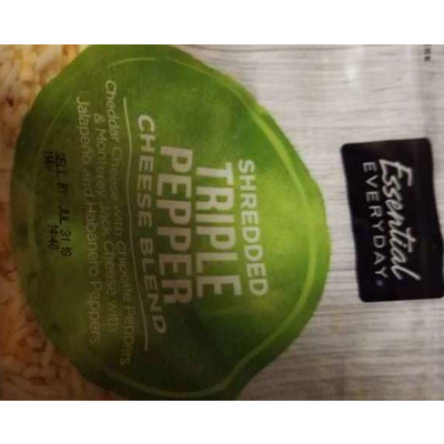 Shredded Cheese, Triple Pepper