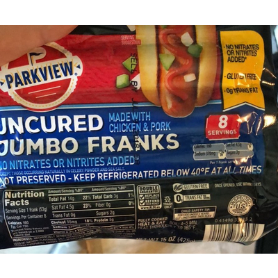 Uncured Jumbo Franks
