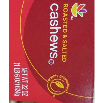 Cashews, Roasted & Salted