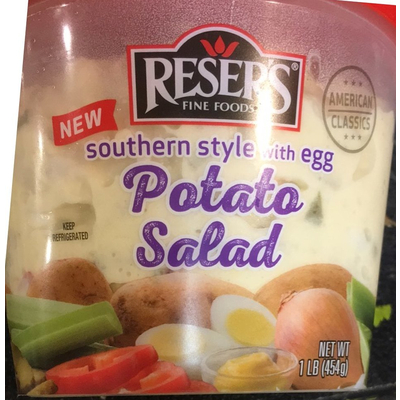 Southern Style Potato Salad With Egg