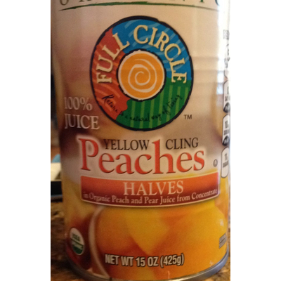 Yellow Cling Peaches, Halves