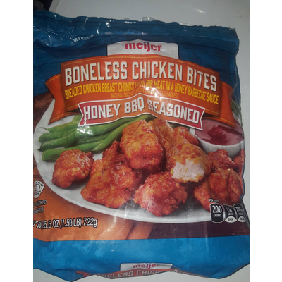 Boneless Chicken Bites, Honey BBQ Seasoned
