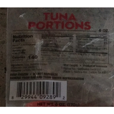 Tuna Portions