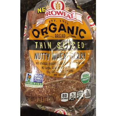 Nutty Wheat Berry, Thin Sliced