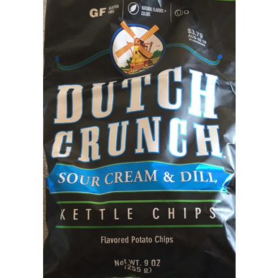 Kettle Chips, Sour Cream & Dill