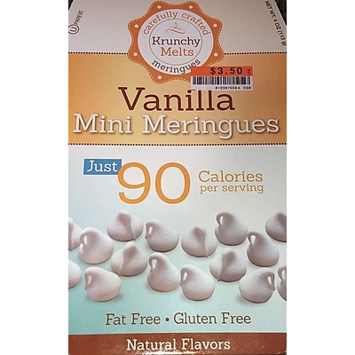 Vanilla Mini Meringues