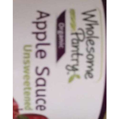 Organic Apple Sauce Unsweetened