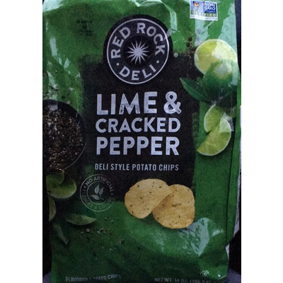 Potato Chips, Lime & Cracked Pepper