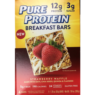 Breakfast Bar, Strawberry Waffle