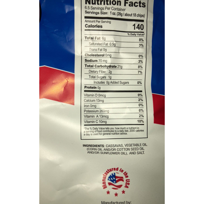 Yuca Root Chips