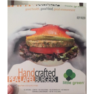 Pea-Lafel Burger