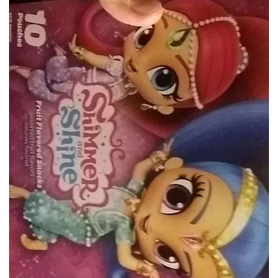 Fruit Flavored Snacks, Shimmer and Shine