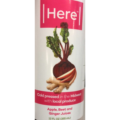 Apple, Beet and Ginger Juice
