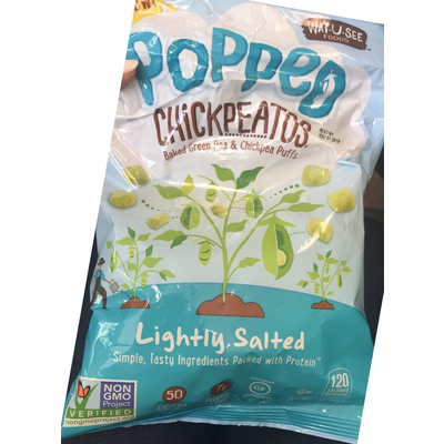 Popped Chickpeatos, Lightly Salted