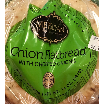 Onion Flatbread With Chopped Onions