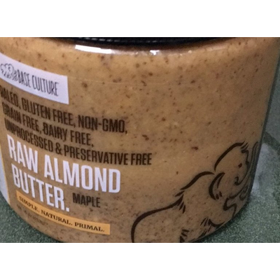 Raw Almond Butter, Maple
