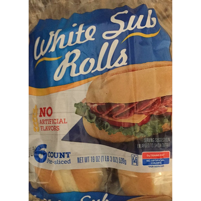 White Sub Roll
