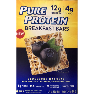 Breakfast Bar, Blueberry Oatmeal