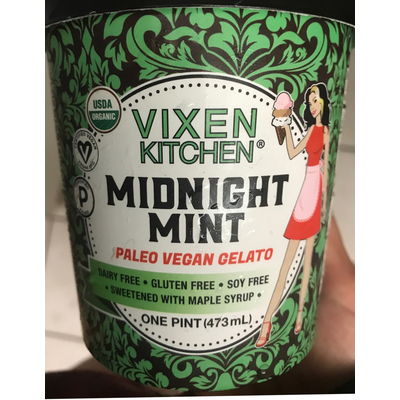 Midnight Mint Paleo Vegan Gelato
