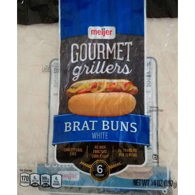 Brat Buns, White
