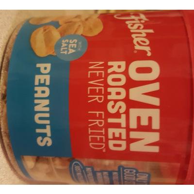 Peanuts, Oven Roasted Never Fried, with Sea Salt