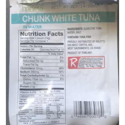 Chunk White Tuna, in Water