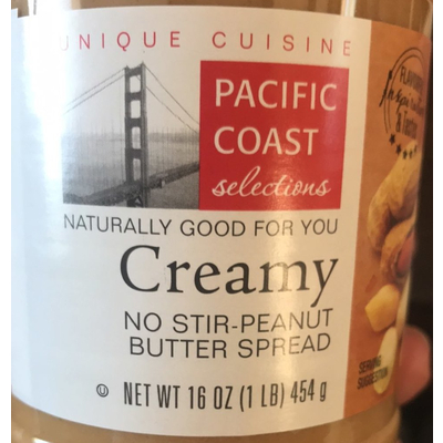 Peanut Butter Spread, Creamy