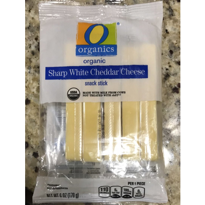 Organic Sharp & White Cheddar Cheese Snack Stick
