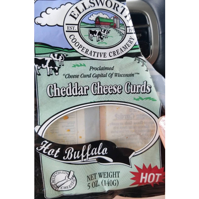 Cheddar Cheese Curds, Hot Buffalo
