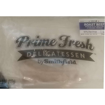 Roast Beef Sliced Lunch Meat