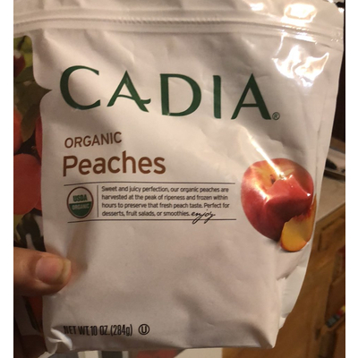 Organic Peaches