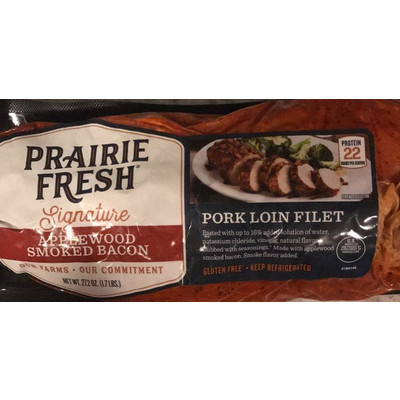 Pork Loin Filet, Applewood Smoked Bacon