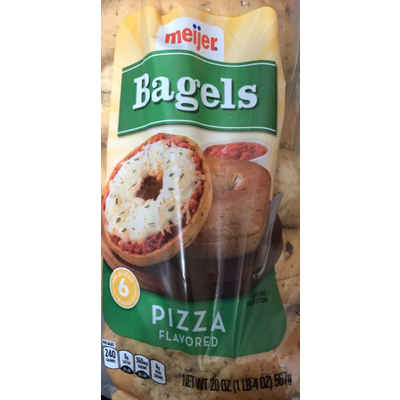 Bagel, Pizza Flavor