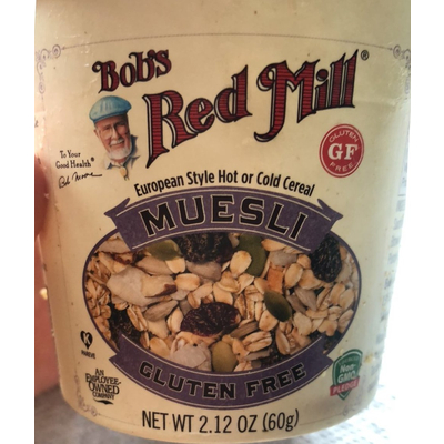 European Style Hot or Cold Cereal, Muesli